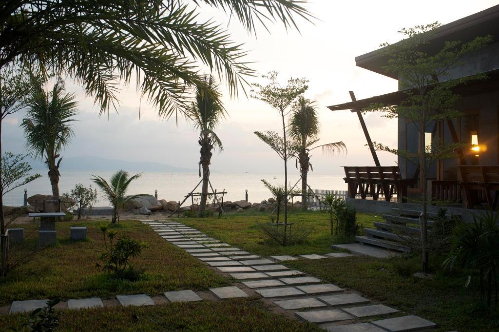 Phangan Palm Beach Resort&Restaurant Ko Pha Ngan Bagian luar foto